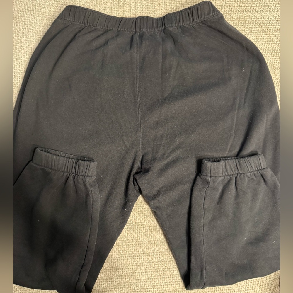 Hollister Womens Feel Good Dad Joggers XL Short Black